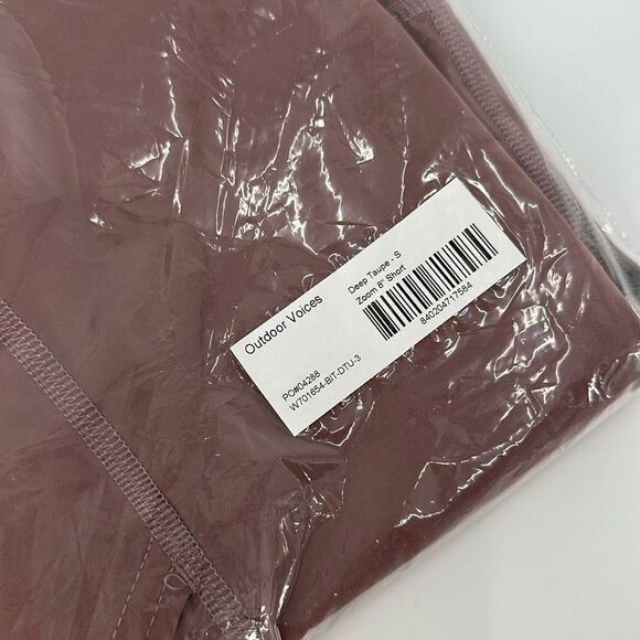 Outdoor Voices Zoom 8" Shorts In Deep Taupe - Picture 2 of 6
